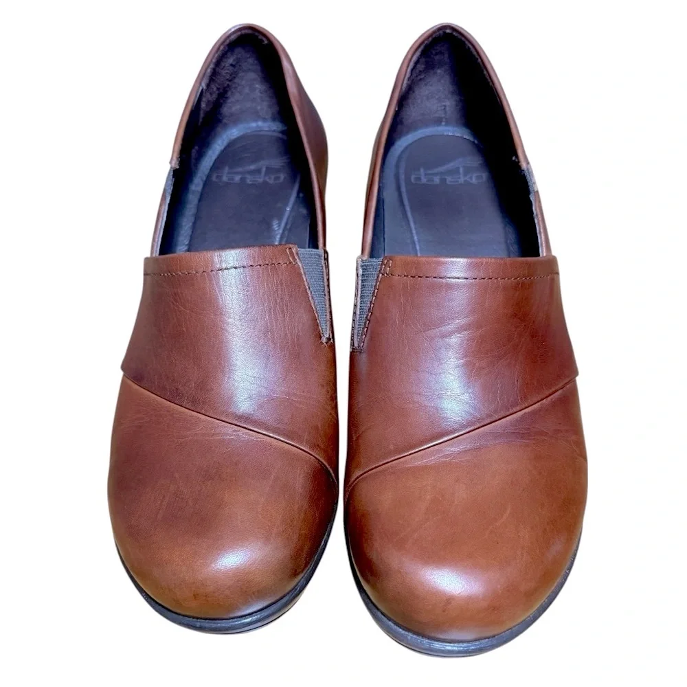 Dansko slip leather